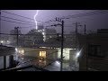 2018.8.27 東京 雷 - 死ぬかと思った (Crazy Lighting In Tokyo)