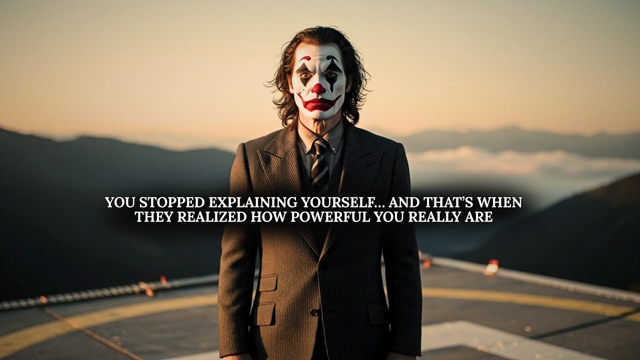 YOU STOPPED EXPLAINING YOURSELF… AND THAT’S WHEN THEY REALIZED HOW POWERFUL YOU REALLY ARE