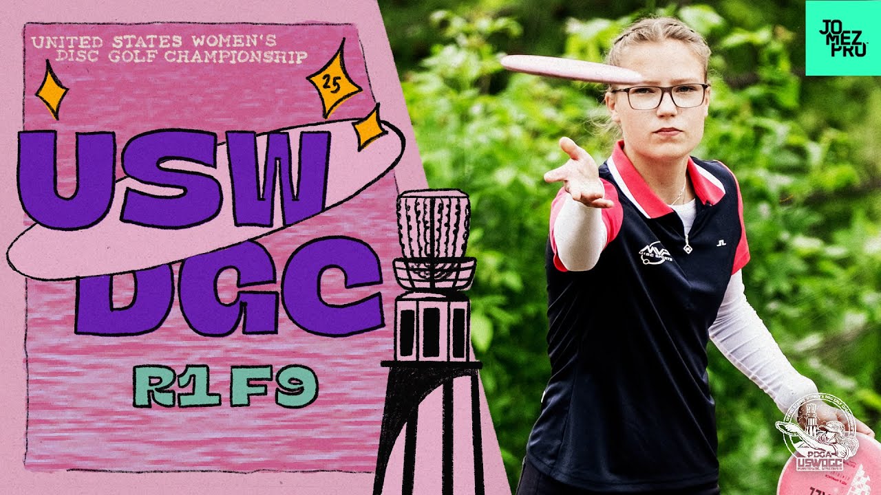 2025 USWDGC | FPO R1F9 | Gannon, Pierce, Lätt, Saarinen | Jomez Disc Golf