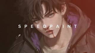 Bleeding 🩸 Digital art - SpeedPaint