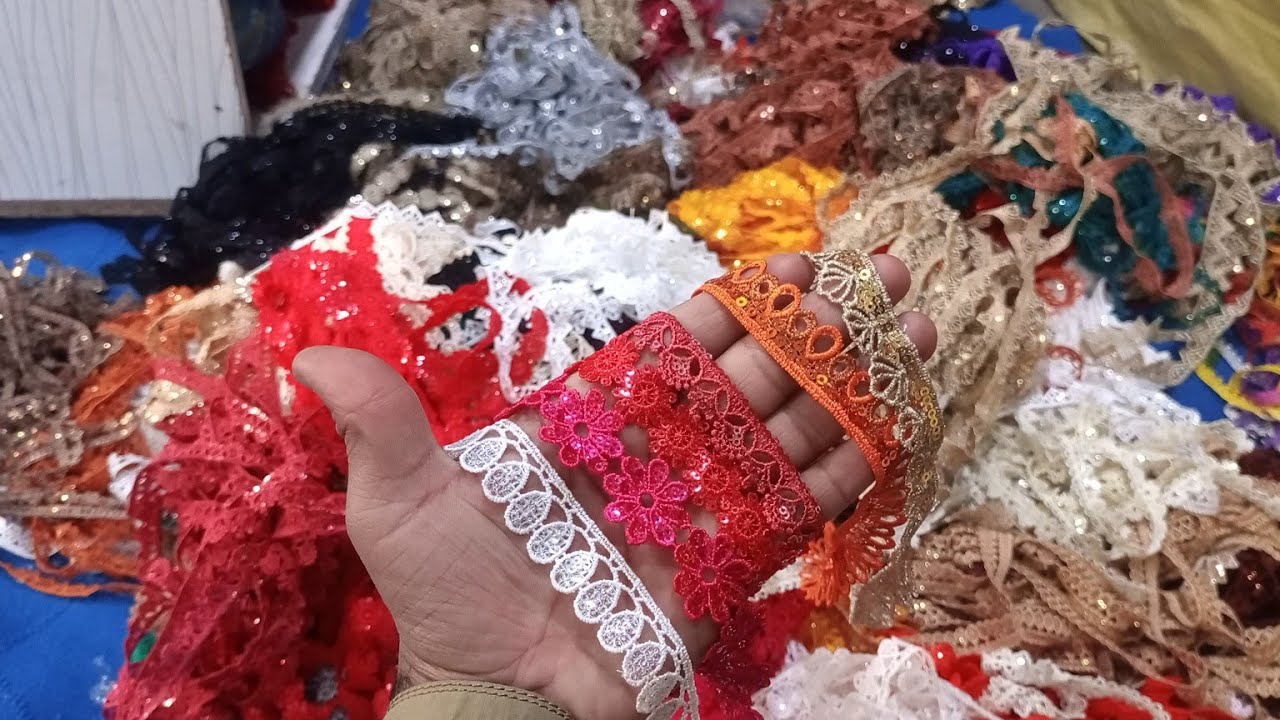 Online Shopping Whole Sale Rates | Lace  Whole Sale Market | Fancy Lace Market | Indian Laces .