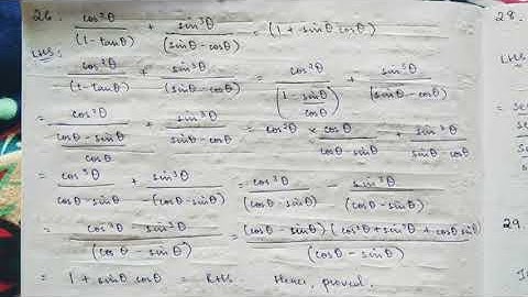 MBSE Class 10: Trigonometric Identities Video 10 | English and Mizo