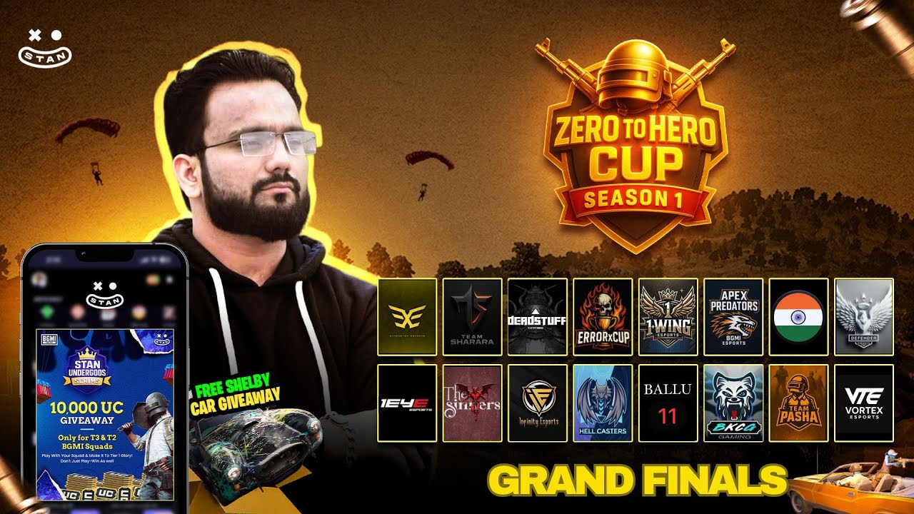 ZERO TO HERO CUP SEASON 1 GRAND FINAL || BKCG GAMING - YouTube