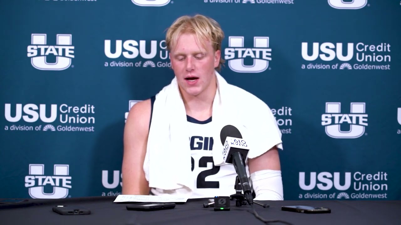 Karson Templin Postgame Press Conference - UNLV 86, Utah State 76 - 1/20/26