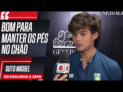 GUTO MIGUEL REVELA BASTIDORES DA COPA DAVIS COM 'LIÇÃO DE HUMILDADE' E GAFE COM EX-TENISTA!