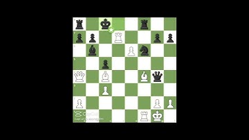 Brilliant Queen sacrifice #chess #brilliantmove #chessgame