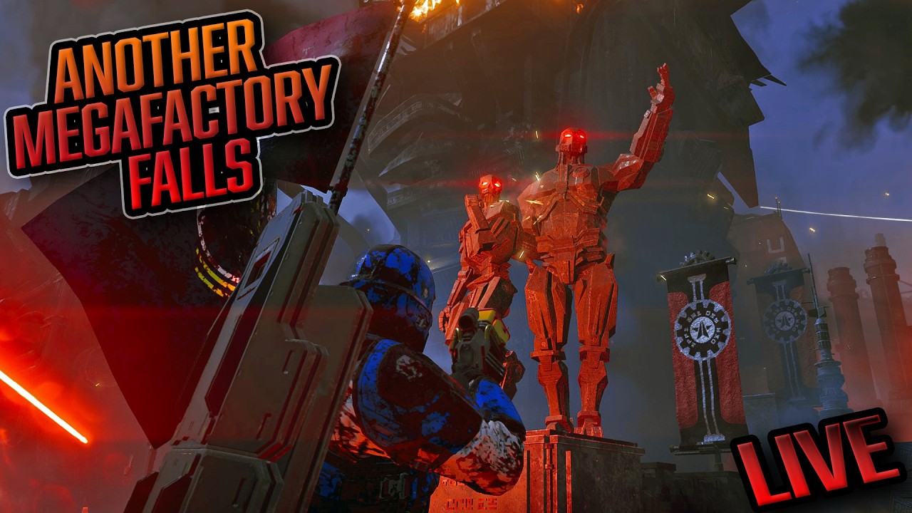 🔴 LIVE: Siege of Cyberstan! 😱 CLASS 3 MEGAFACTORIES! INCINERATION CORP & JET BRIGADE | Helldivers 2