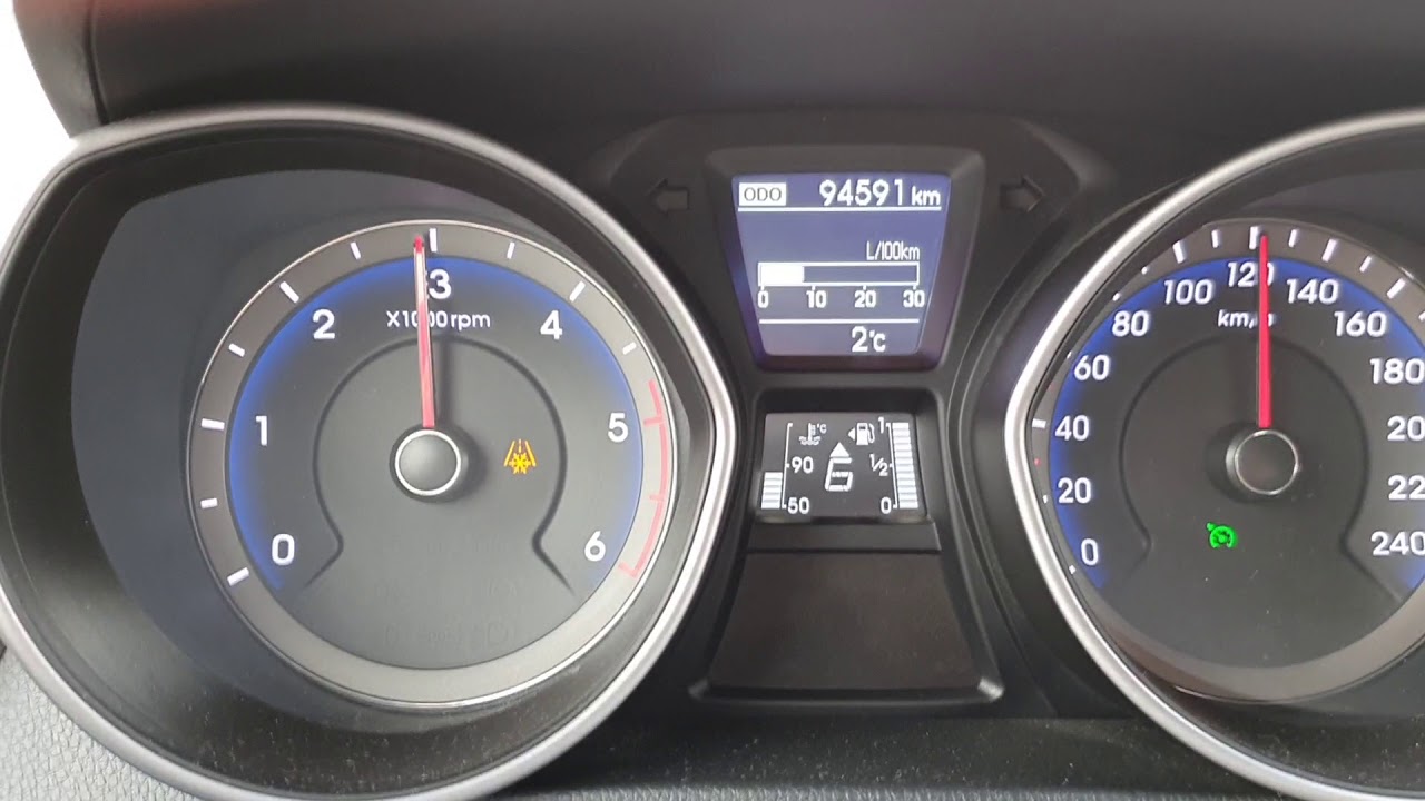 Hyundai I30 Dpf. Jak Rozpoznać Wypalanie Filtra - Youtube