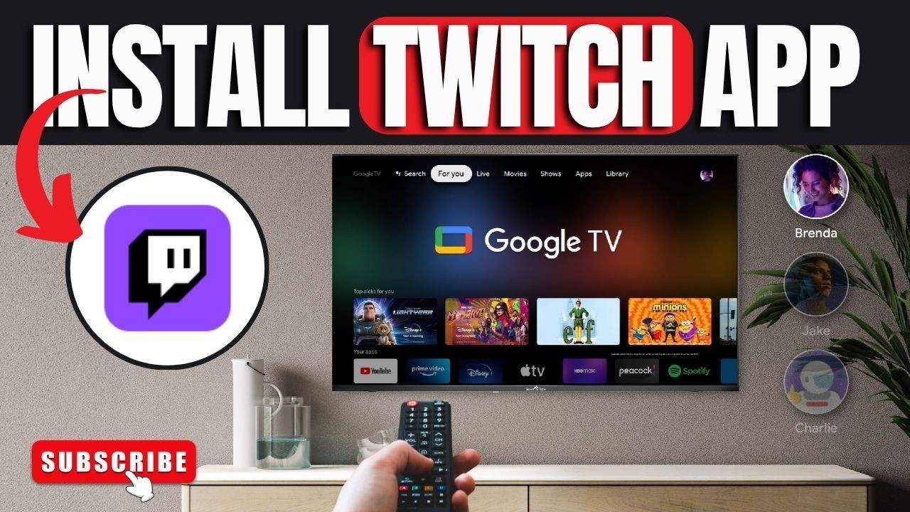 Google TV: How To Download and Install Twitch App | Install Twitch App ...