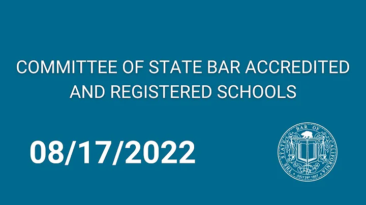 Committee of State Bar Accredited and Registered S...