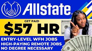 Make $9,120/Month | ALLSTATE REMOTE JOBS | ENTRY-LEVEL REMOTE JOBS
