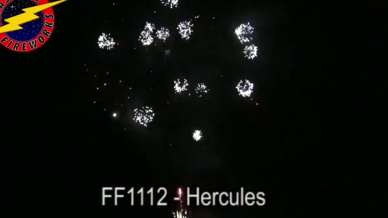 Hercules Flashing Fireworks YouTube