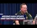 Grady Judd press conference on missing Polk County man