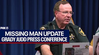 Grady Judd press conference on missing Polk County man