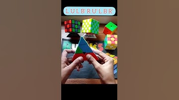 Pyraminx Puzzle: Easiest way to create the Checkerboard Pattern