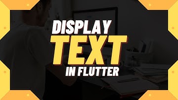 How to display Text in Flutter App  || Text Widget Flutter