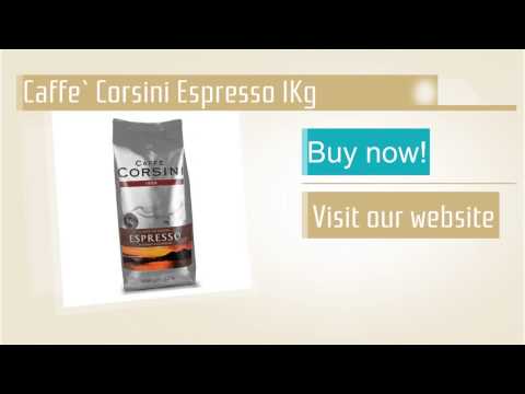 იტალიური ყავის მარცვლები კორსინისგან.