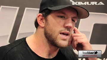 UFC 144 Japan - Ryan Bader "Fighting Rampage in Japan is a huge deal"
