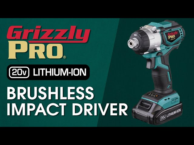 Tool Review: Cordless impact driver and hammer drill by Grizzly -  FineWoodworking