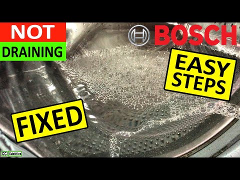 Video: Bosch-skottelgoedwasser dreineer nie water nie: moontlike oorsake, probleemoplossing en wenke van die meesters
