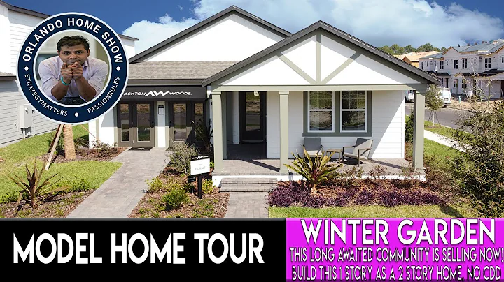 Brand new community in Winter Garden! | Very low HOA and no CDD | A beautiful builder model home