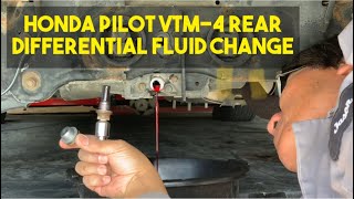 First Gen | 2003  2008 Honda Pilot VTM4 Rear Differential Fluid Change | A136