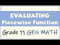 Evaluating Piecewise Function | Ms Rosette