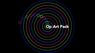Free Video Loops: Op Art Vol. 1