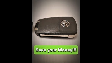 How To Program your Key Fob: 2012 Buick Regal GS with start/stop