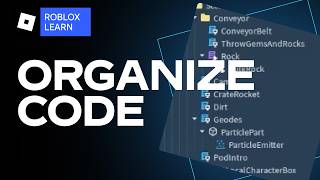 Code organization on Roblox