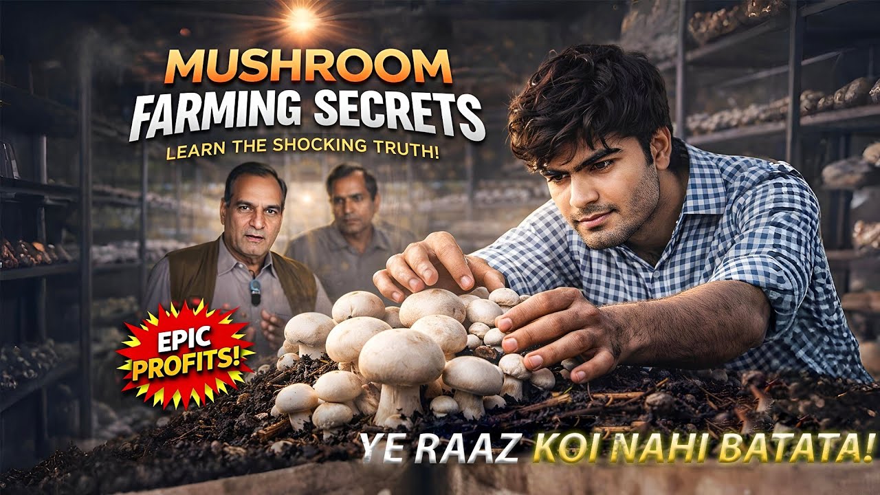1 Decision Ne Mushroom Farmer Ko Crorepati Bana Diya | Explorersathi 