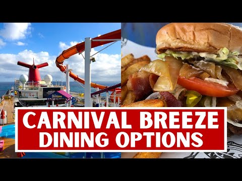 Video: Carnival Breeze - Ăn uống và Ẩm thực