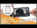 Nappe volume + charge à induction iPhone Xs