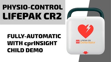Physio-Control LIFEPAK CR2 AED - Fully Automatic Child CPR with cprINSIGHT Demo