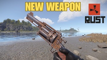 Discover the New Weapon In Rust: High Caliber Revolver!🔥