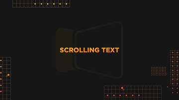 This is Scrolling Text With ProPresenter