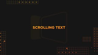 This is Scrolling Text With ProPresenter