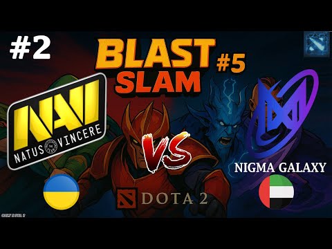 ЧЁ ЗА ЛЕВ ЭТОТ ТИГР? 18/2/9 | NAVI vs Nigma #2 (BO3) BLAST Slam #5