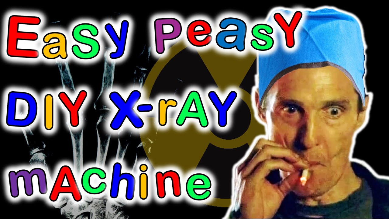 Mini DIY, USB Powered, Desktop X-Ray Machine ☢️