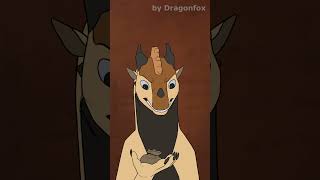 #shorts  Run faster, this is Qibli! 'Wings of Fire' (Animation meme)