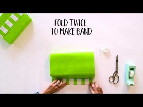 Reversible Wrapping Paper Techniques: The Cumberbund Method