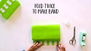 Reversible Wrapping Paper Techniques: The Cumberbund Method