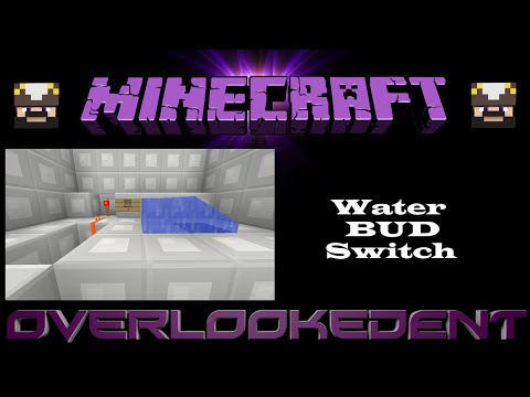 Water BUD Switch - Minecraft Xbox/Playstation - [Tutorial]
