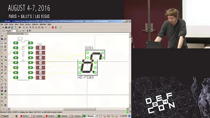 DEF CON 24 - Hardware Hacking Village - Casey - Basics of EAGLE CAD and PCB design tips