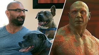 Guardians of the Galaxy’s Dave Bautista Loves Dogs