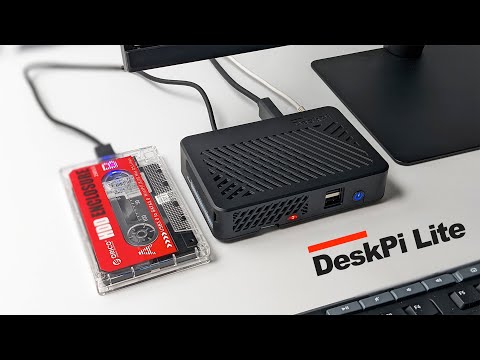 Turn Your Pi4 Into An Awesome Mini Desktop PC With The All-New DeskPi Lite!