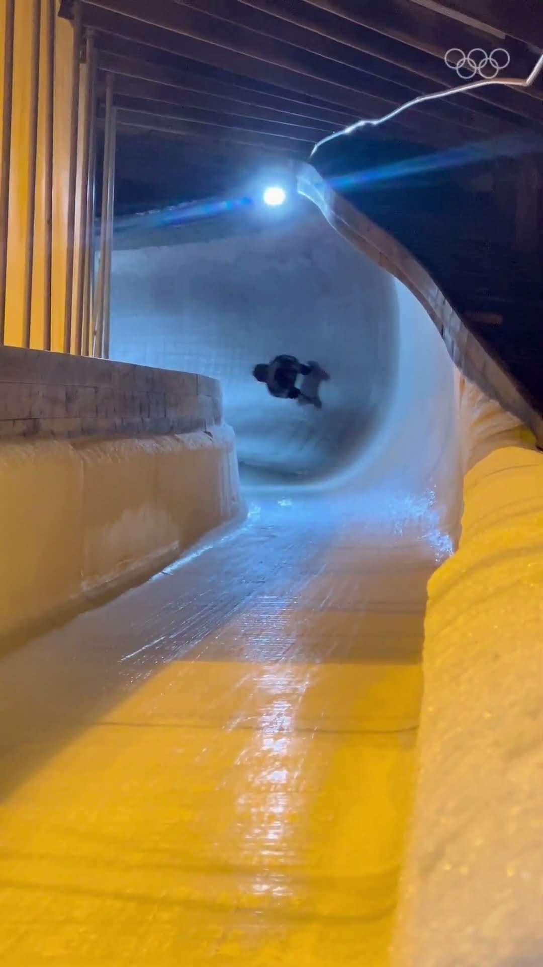 Blink and you'll miss Luge! ???: @leon_felderer #Olympics #Sports