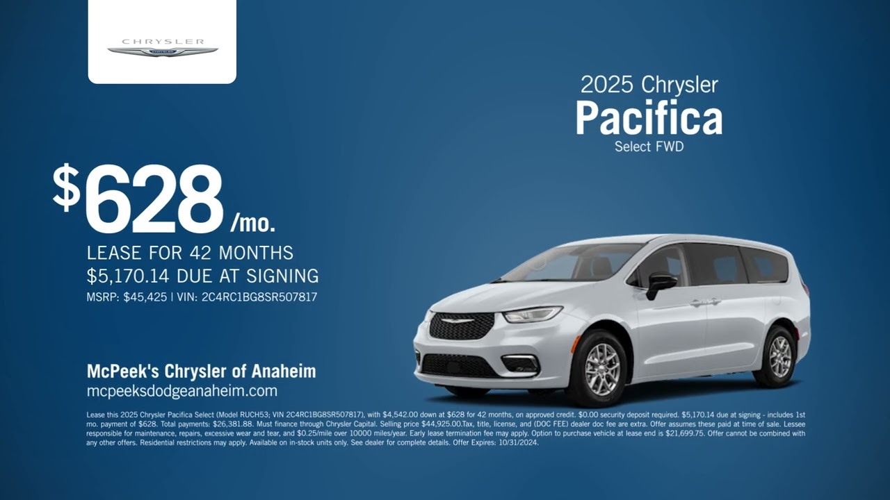 Chrysler 10/26/2024 4481661