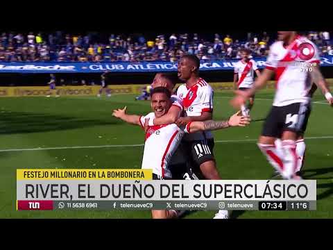 River, el dueño del superclásico: festejó con todo en La Bombonera