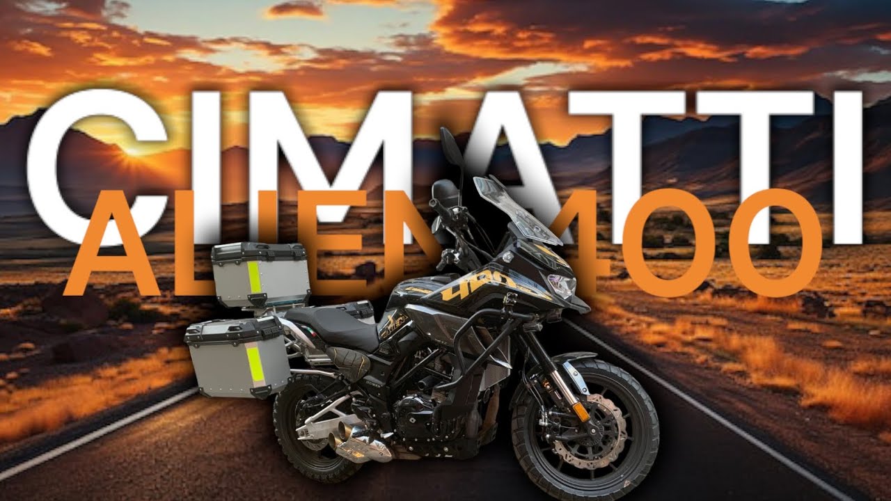 #testride CIMATTI ALIEN 400 واش بصح هدا هو أحسن ميني طرايل تبدا بيه ؟